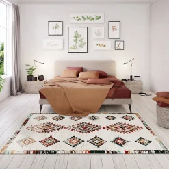 Tapis berbère Manzo multicouleurs L.170 x l.120 cm Balta