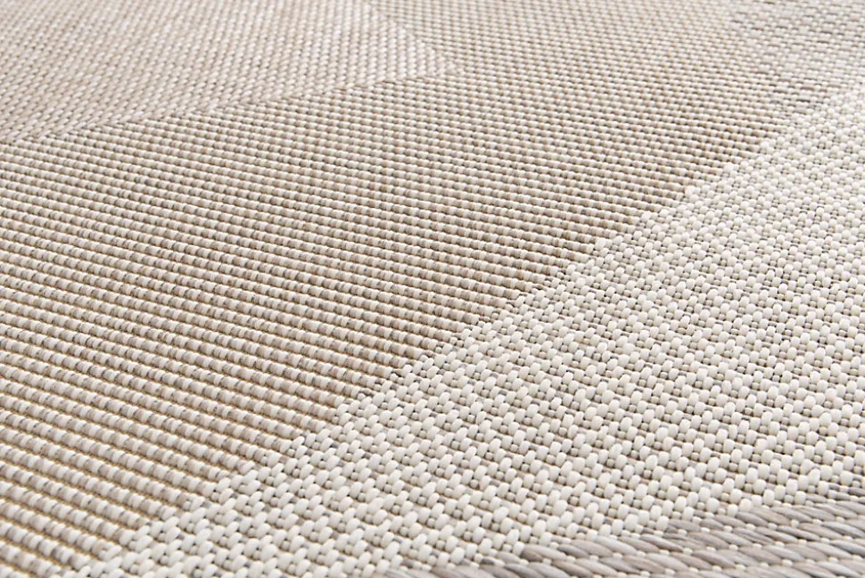 Tapis Burbridge GoodHome beige L.170 x L.120 cm