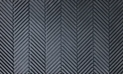 Tapis caoutchouc chevron L.75 x l.45cm Sweet Sol