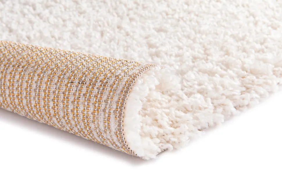 Tapis Coltrane GoodHome blanc cassé L.230 x L.160 cm