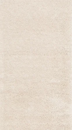 Tapis Coltrane GoodHome blanc cassé L.90 x l.60 cm