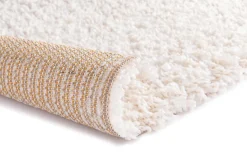 Tapis Coltrane GoodHome blanc cassé L.90 x l.60 cm