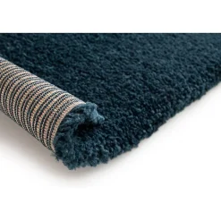 Tapis Coltrane GoodHome bleu foncé L.230 x L.160 cm