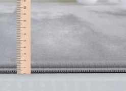 Tapis Cosy lavable, Gris, 200 x 200 cm Ronde
