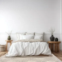 Tapis coton berbère Deko & co 160 x 230 cm gris
