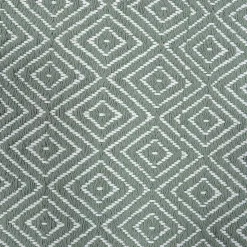 Tapis coton Diamond GoodHome 80 x 150 cm taupe
