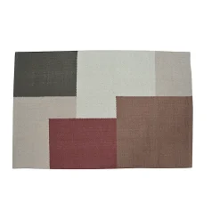 Tapis coton Patchwork GoodHome 160 x 230 cm