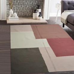 Tapis coton Patchwork GoodHome 80 x 150 cm