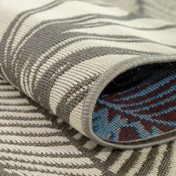 Tapis déco intérieur et extérieur palmiers 160x230cm