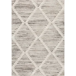 Tapis déco intérieur style berbère losanges 160x230cm