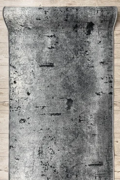 Tapis De Couloir Antidérapant Marl Béton La Gomme Gris 100 cm 100x530 cm 202061 1 szt.