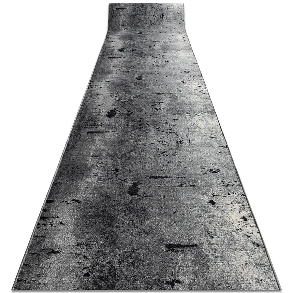 Tapis De Couloir Antidérapant Marl Béton La Gomme Gris 100 cm 100x670 cm 202075 1 szt.