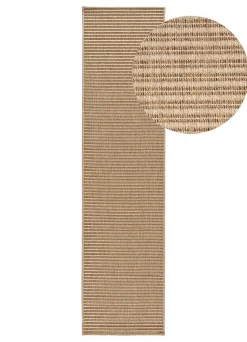 Tapis de couloir extérieur ATTICGO beige rectangulaire naturel 48x200 cm NATURA