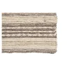 Tapis de Couloir Morena - Tapis Tissé à la Main en Naturel et Gris, 80x180 cm pour Décoration Élégante