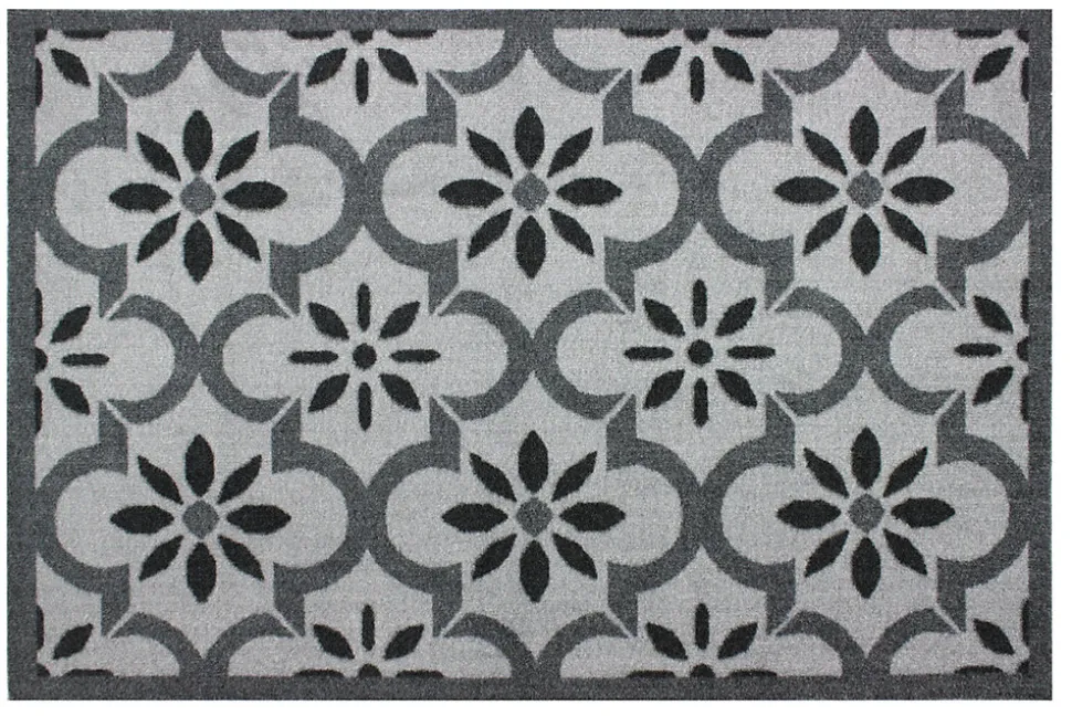 Tapis de cuisine Amalia gris l.50 x L.75 cm