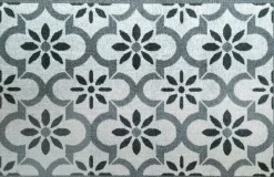 Tapis de cuisine Amalia gris l.50 x L.75 cm