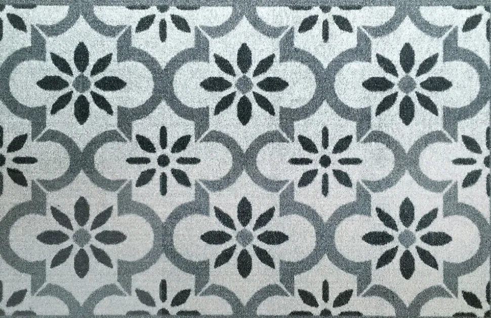 Tapis de cuisine Amalia gris l.50 x L.75 cm