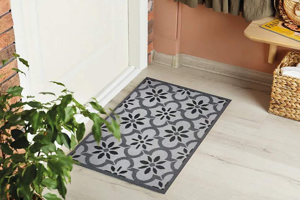 Tapis de cuisine Amalia gris l.50 x L.75 cm
