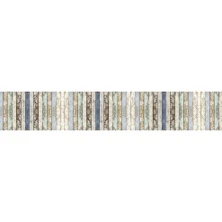 Tapis de Cuisine antidérapant en Vinyle Bois Rustique 50x300