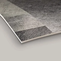 Tapis de Cuisine antidérapant en Vinyle Rectangles Sombres 50x240