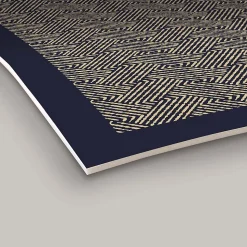 Tapis de Cuisine antidérapant en Vinyle Tissage 50x120