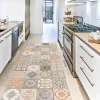 Tapis de Cuisine antidérapant en Vinyle Tuiles Persanes 50x120 cm