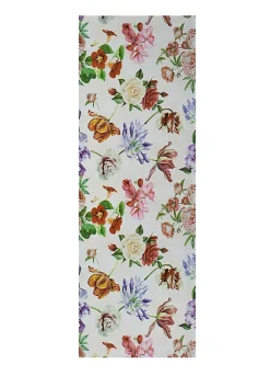 Tapis de cuisine ATTICGO multicolore rectangulaire dessins avec des fleurs 48x200 cm SALLY