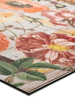 Tapis de cuisine ATTICGO multicolore rectangulaire dessins avec des fleurs 52x100 cm RICCI