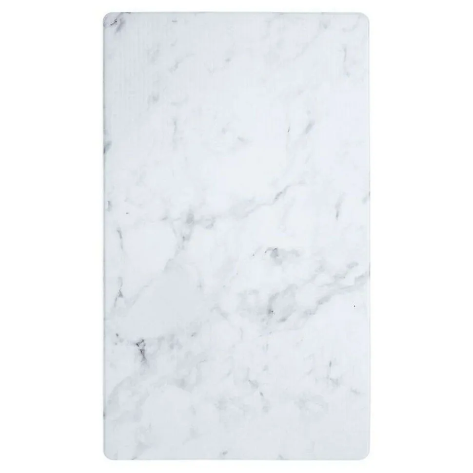 Tapis de cuisine imprimé marbre 45x75 - vinyle antidérapant