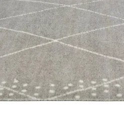 Tapis de cuisine lavable impression losange 60x180 cm velours vidaXL