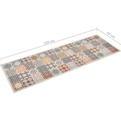 Tapis de cuisine lavable Couleur mosaïque 45x150 cm
