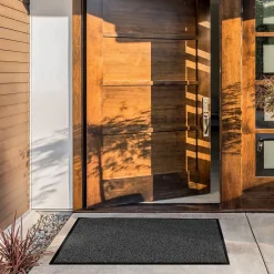 Tapis de Porte Paillasson d'entrée SKY Anthracite 90 x 300 cm