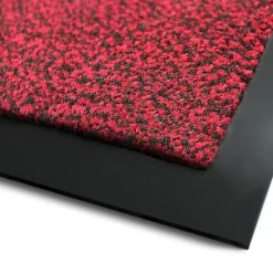Tapis de Porte Paillasson d'entrée SKY Rouge 40 x 60 cm