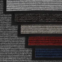 Tapis de Porte Paillasson d'entrée Dura Gris 66 x 120 cm