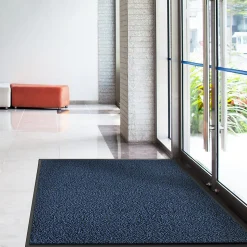 Tapis de Porte Paillasson d'entrée SKY Performa, Bleu, 40 x 60 cm