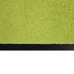 Tapis de Porte Paillasson d'entrée Monochrom Vert citron 120 x 150 cm - Floordirekt
