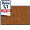 Tapis de Porte Paillasson d'entrée Rhine Marron 40 x 60 cm