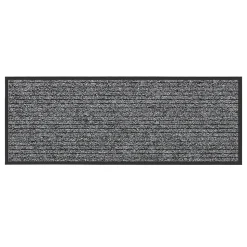 Tapis de Porte Paillasson d'entrée Dura Gris 100 x 120 cm