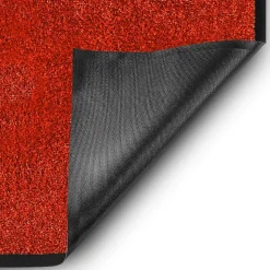 Tapis de Porte Paillasson d'entrée Rhine Rouge 90 x 120 cm