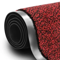 Tapis de Porte Paillasson d'entrée SKY Performa, Rouge 60 x 180 cm