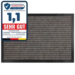 Tapis de Porte Paillasson d'entrée Dura Beige 40 x 60 cm