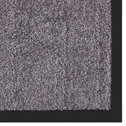 Tapis de Porte Paillasson d'entrée Rhine Gris 90 x 150 cm
