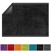 Tapis de Porte Paillasson d'entrée Use&Wash Noir 135 x 200 cm - Floordirekt
