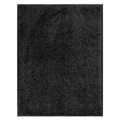 Tapis de Porte Paillasson d'entrée Use&Wash Noir 135 x 200 cm - Floordirekt
