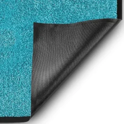 Tapis de Porte Paillasson d'entrée Rhine Turquoise 40 x 60 cm