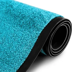 Tapis de Porte Paillasson d'entrée Rhine Turquoise 40 x 60 cm