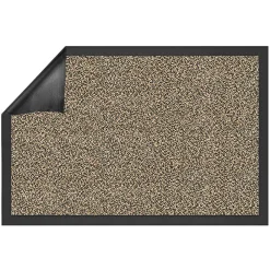 Tapis de Porte Paillasson d'entrée SKY Performa, Ocre-noir, 135 x 200 cm