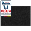 Tapis de Porte Paillasson d'entrée Rhine Noir 60 x 90 cm