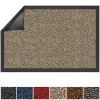 Tapis de Porte Paillasson d'entrée SKY moutarde-noir 60 x 180 cm - Floordirekt