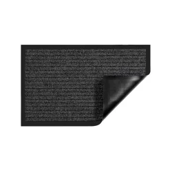 Tapis de Porte Paillasson d'entrée Dura Anthracite 100 x 150 cm
